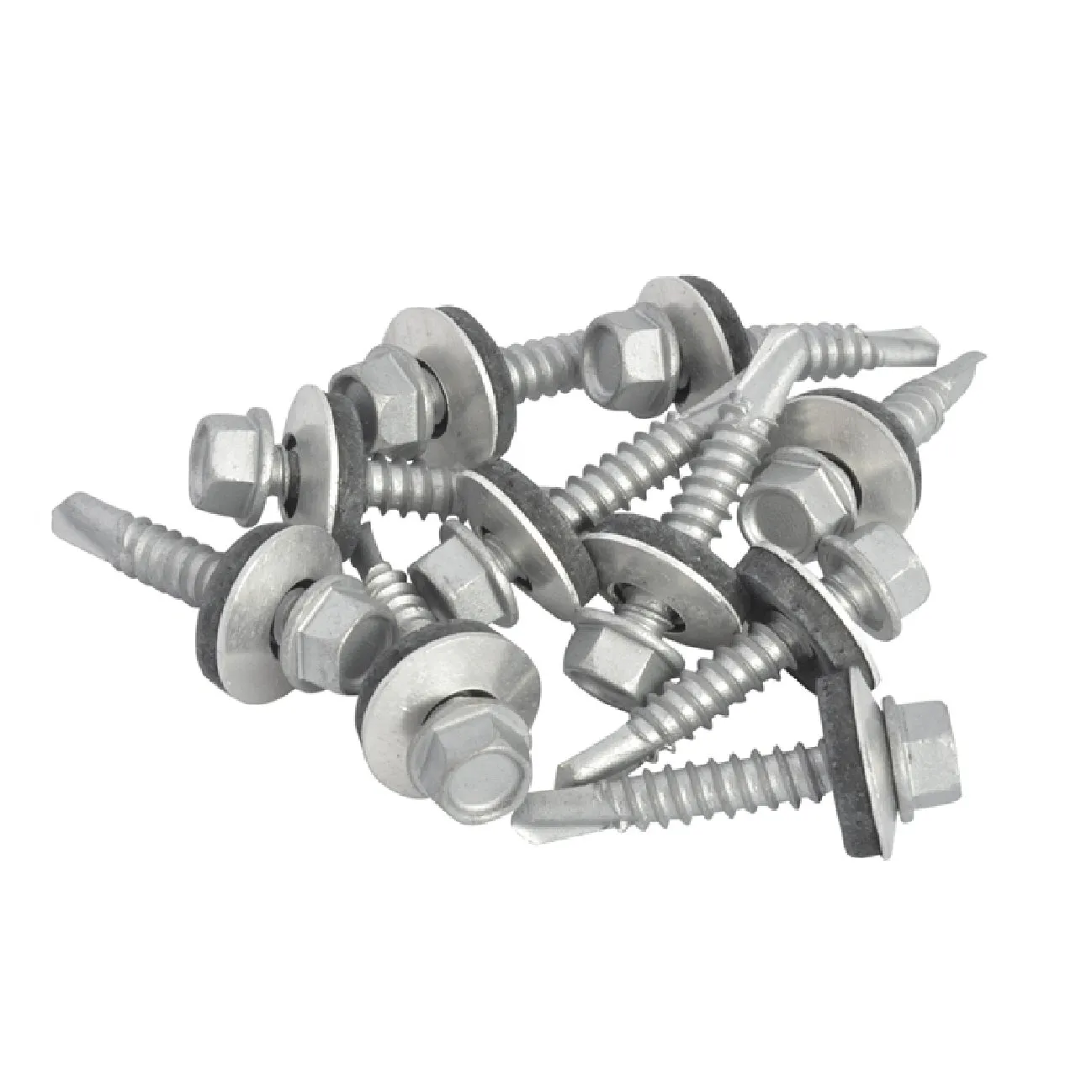 100 x Roofing & Cladding Screws 5.5 x 38mm Self Drill