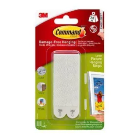 3M Command Large Picture Hanging Strips 17206