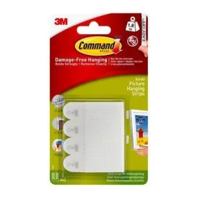 3M Command Small Picture Hanging Strips 17202