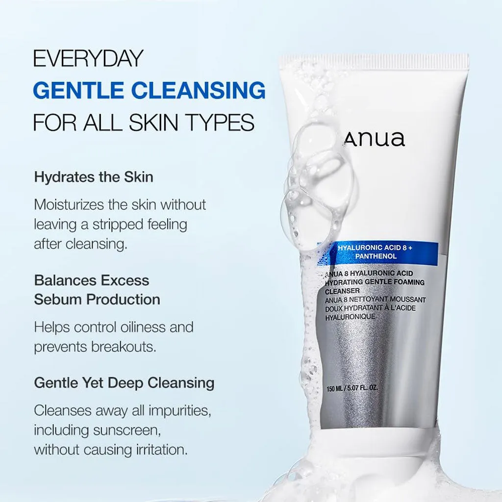 8 Hyaluronic Acid Hydrating Gentle Foaming Cleanser (150ml)