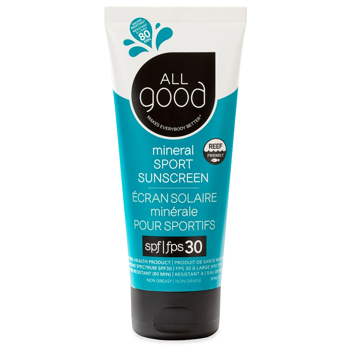 ALL Good Mineral Sport Sunscreen Lotion - SPF 30  (3.6 oz)