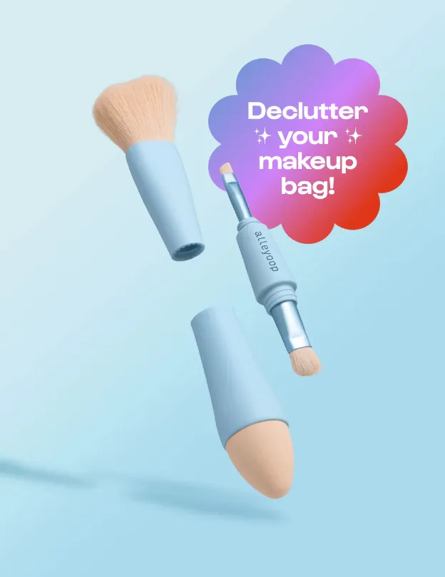 Alleyoop Multi-tasker 4 in 1 Make Up Brush