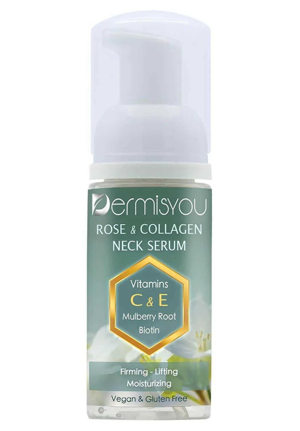 Anti-Wrinkle Neck & Décolleté Serum with Collagen & Rose Water