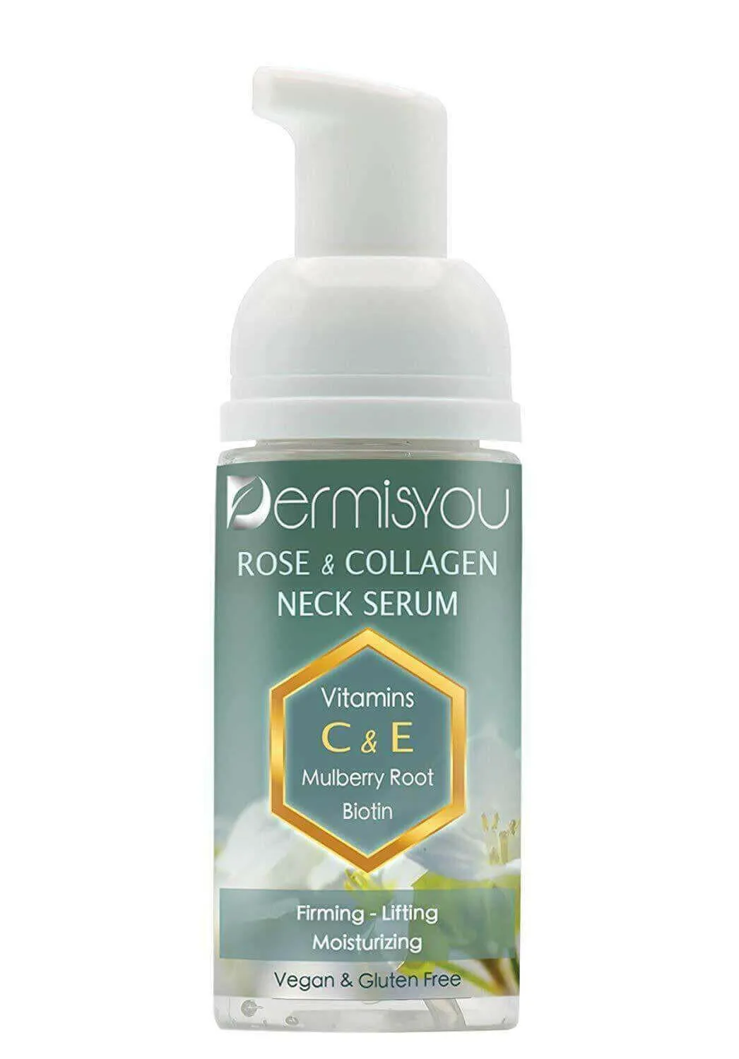 Anti-Wrinkle Neck & Décolleté Serum with Collagen & Rose Water