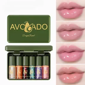 AVOCADO Lip Care Oil Transparent Lip Oil Glitter Colorless Lipgloss