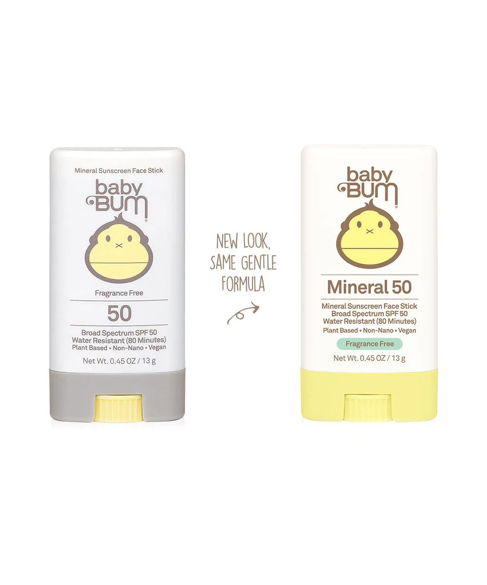 Baby Bum Mineral SPF 50 Sunscreen Face Stick