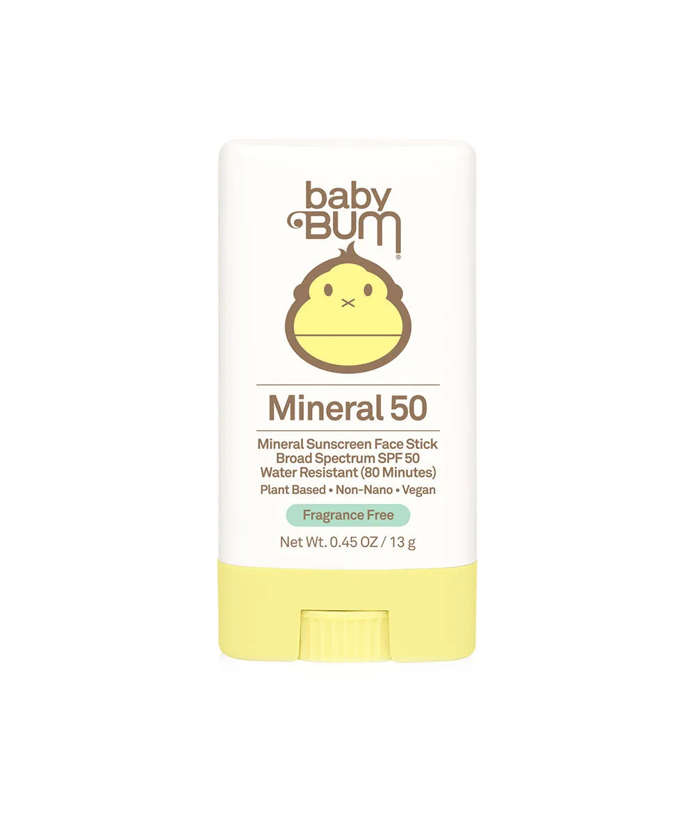 Baby Bum Mineral SPF 50 Sunscreen Face Stick