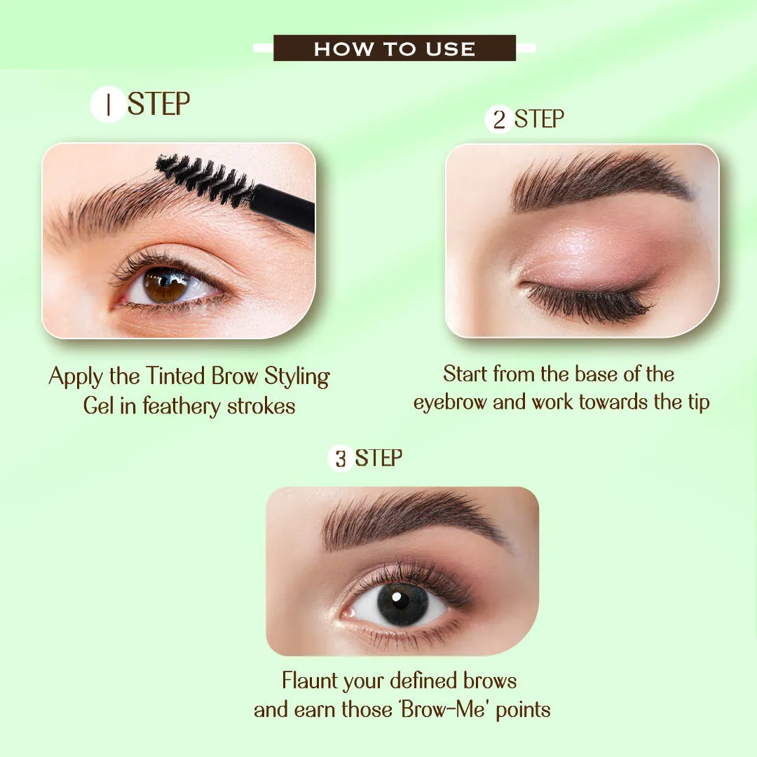 Banoffe- Brow Me Points - Tinted Brow Gel   Water-proof