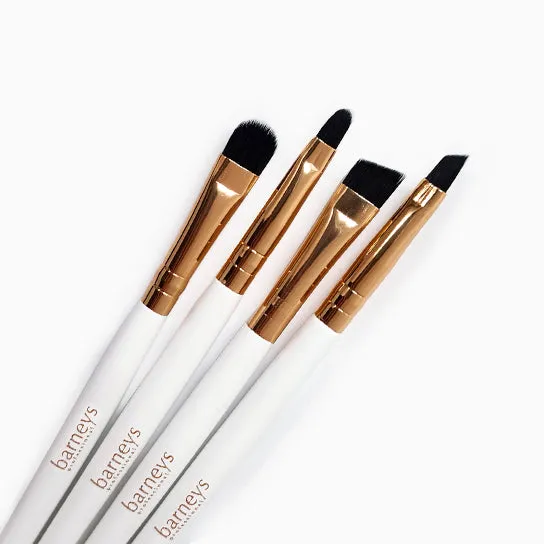 Barneys Pro Brow Brush Set - 4 Pieces