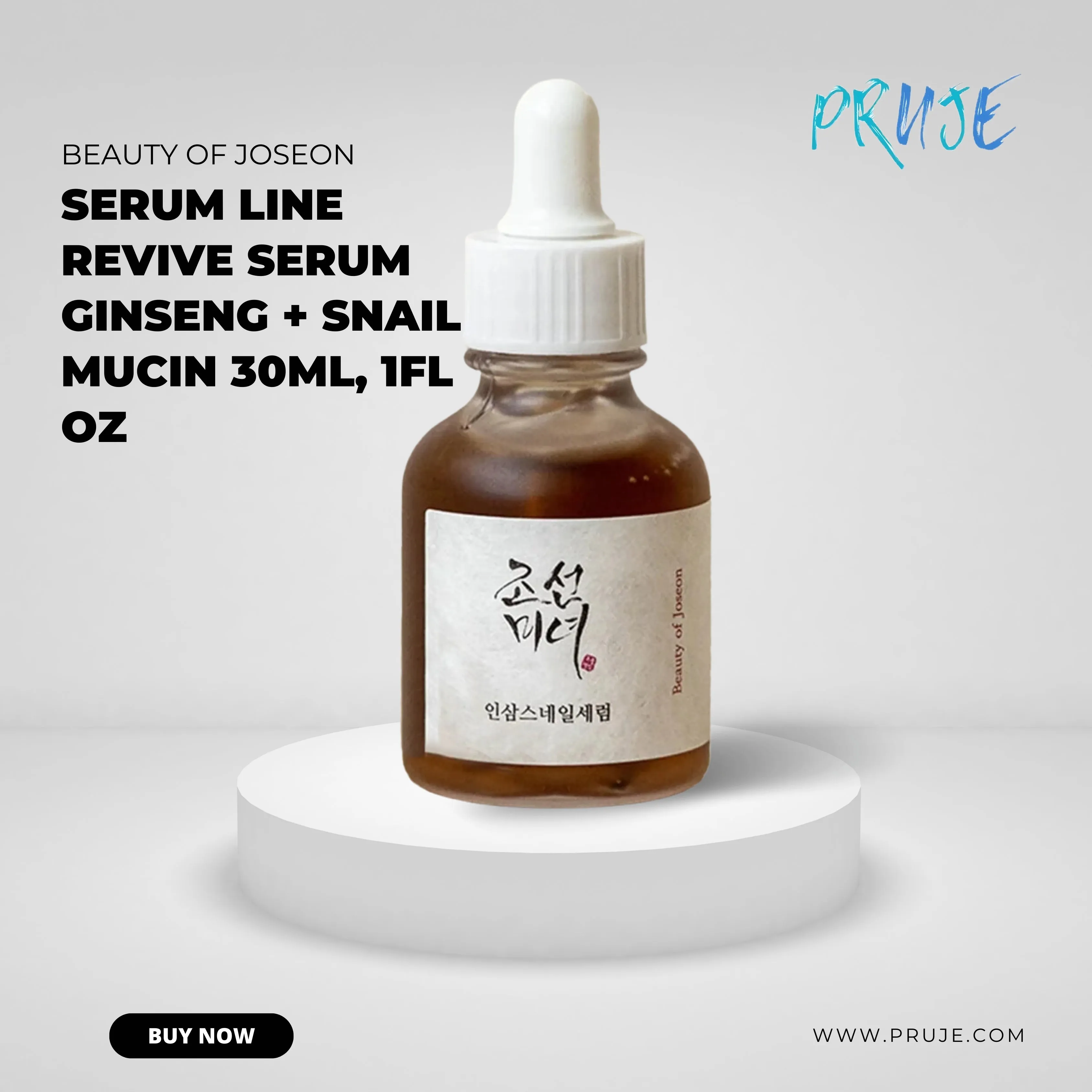 Beauty of Joseon Serum Line Revive Serum Ginseng   Snail Mucin 30ml, 1fl oz