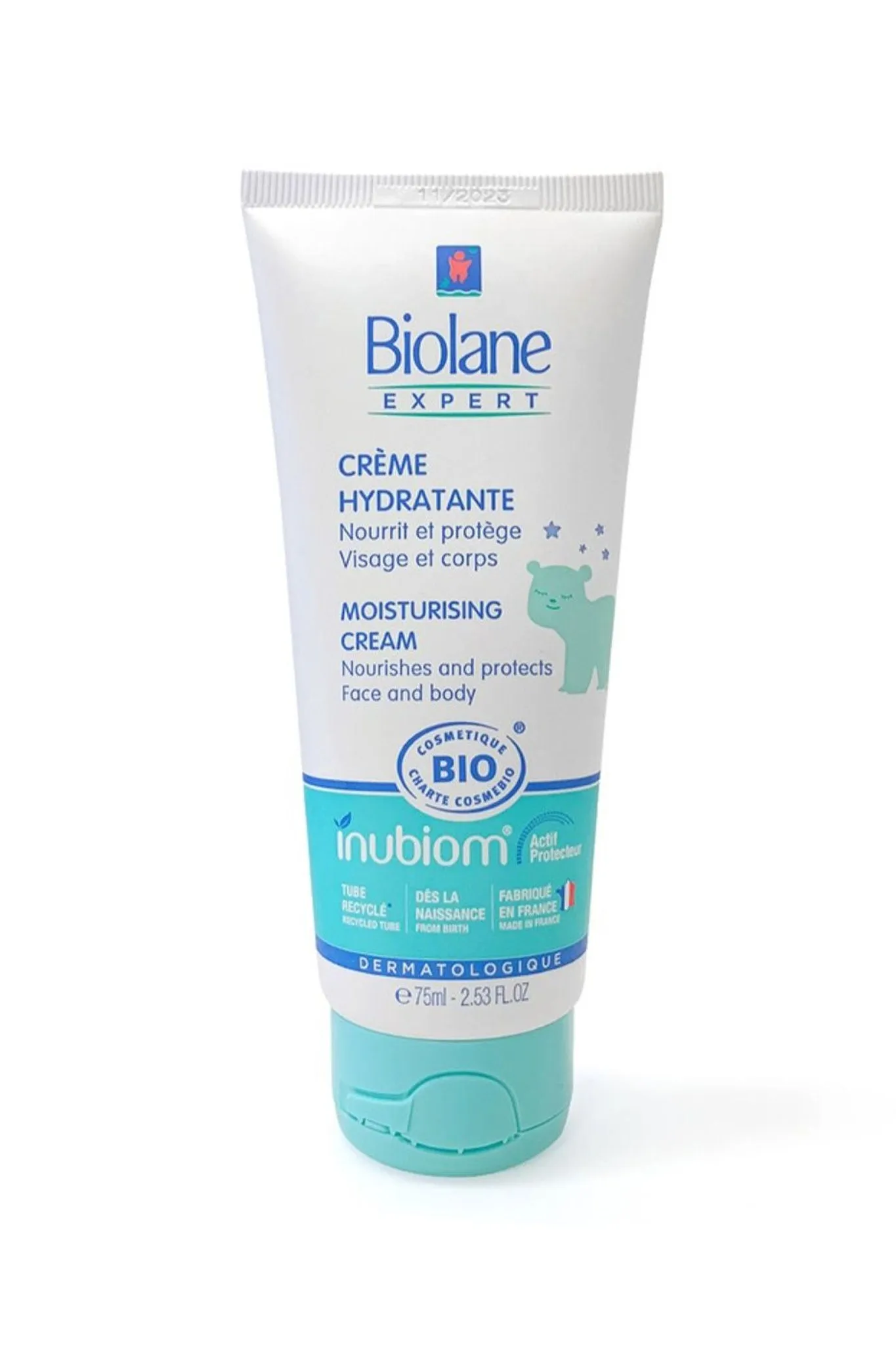 Biolane Expert Organic Moisturizing Cream 75ml