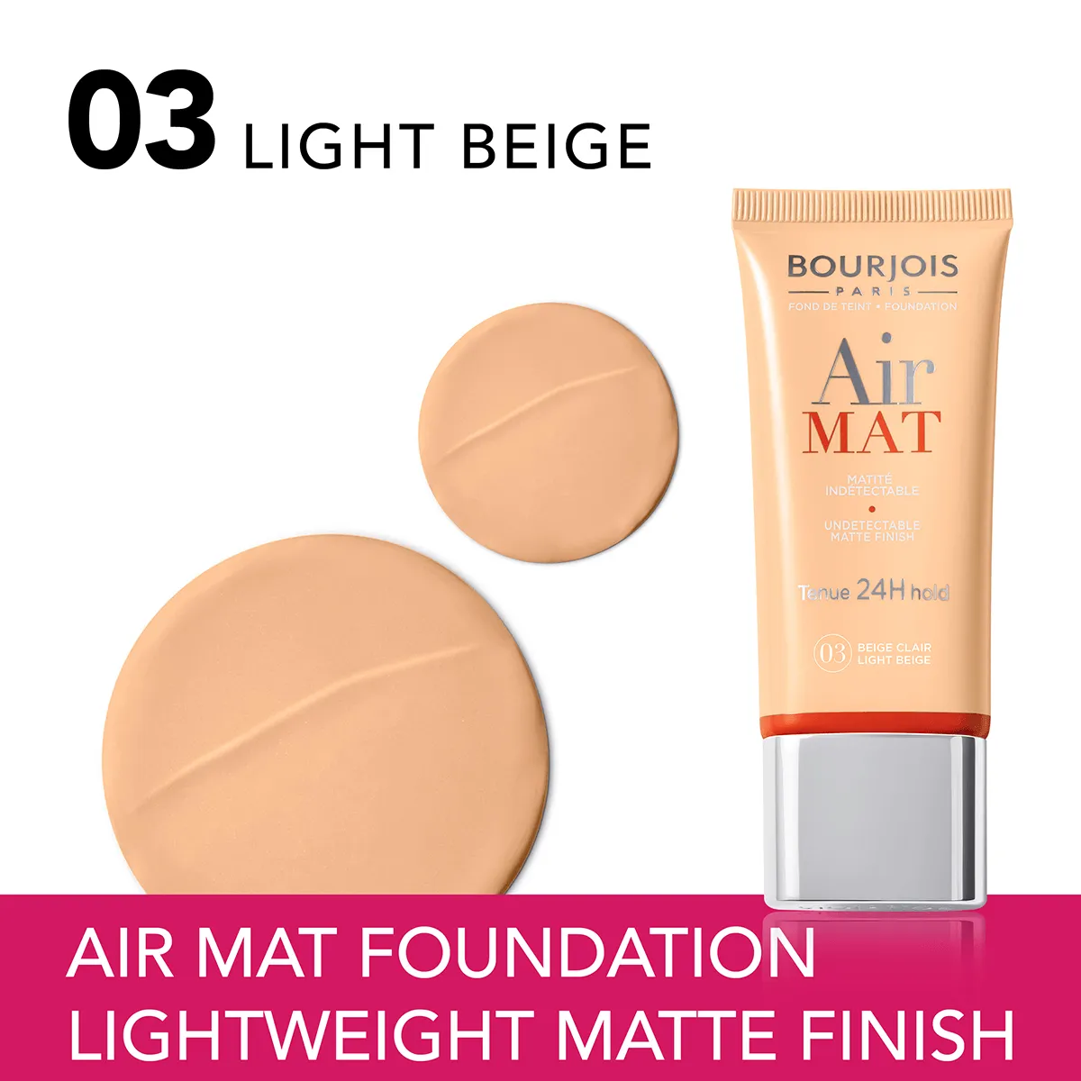 BOURJOIS Paris Air Mat 24H Foundation - 30ml