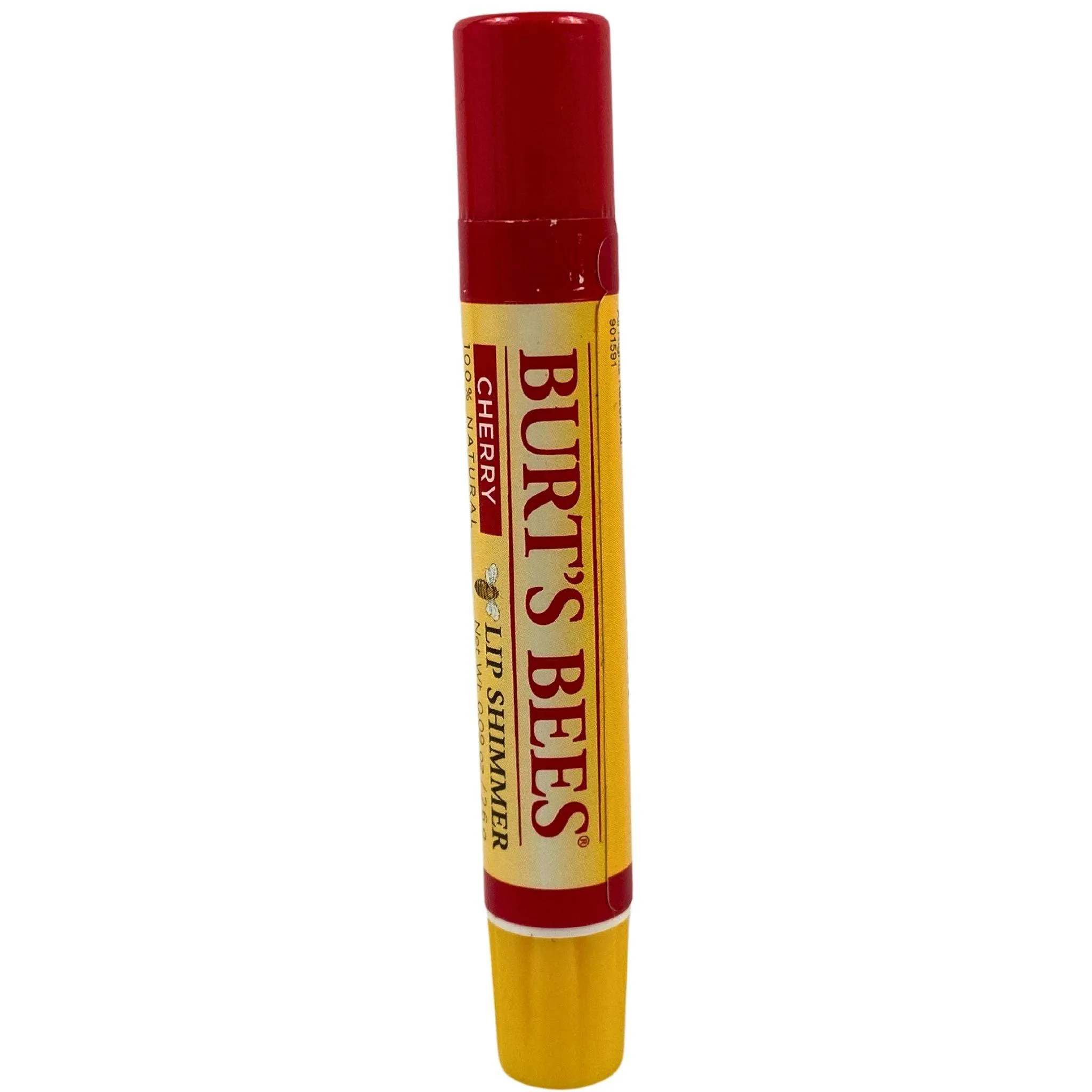 Burts Bees Lip Shimmer CHERRY 100% Natural 0.09OZ (48 Pcs Lot)