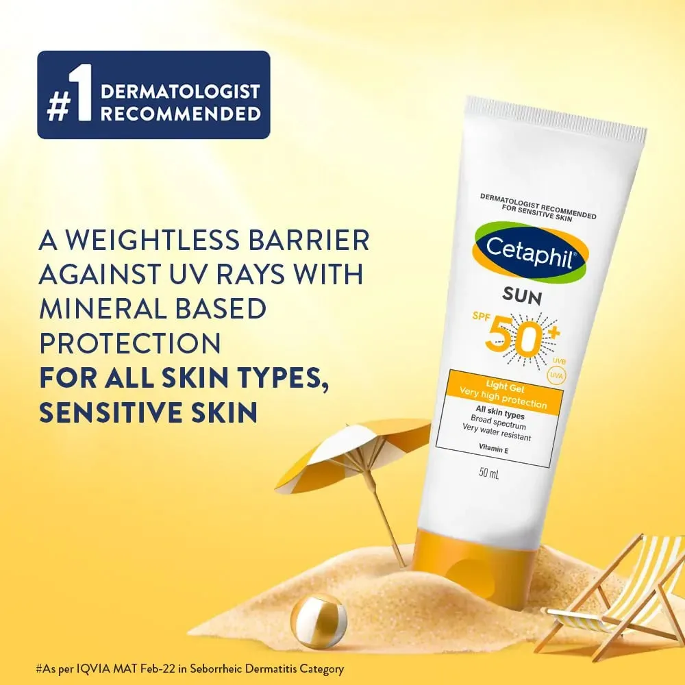 Cetaphil Sun SPF 50  Light Gel (50ml)