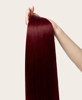 Cherry Red, 20" Classic Clip-In Hair Extensions, #530 | 220g