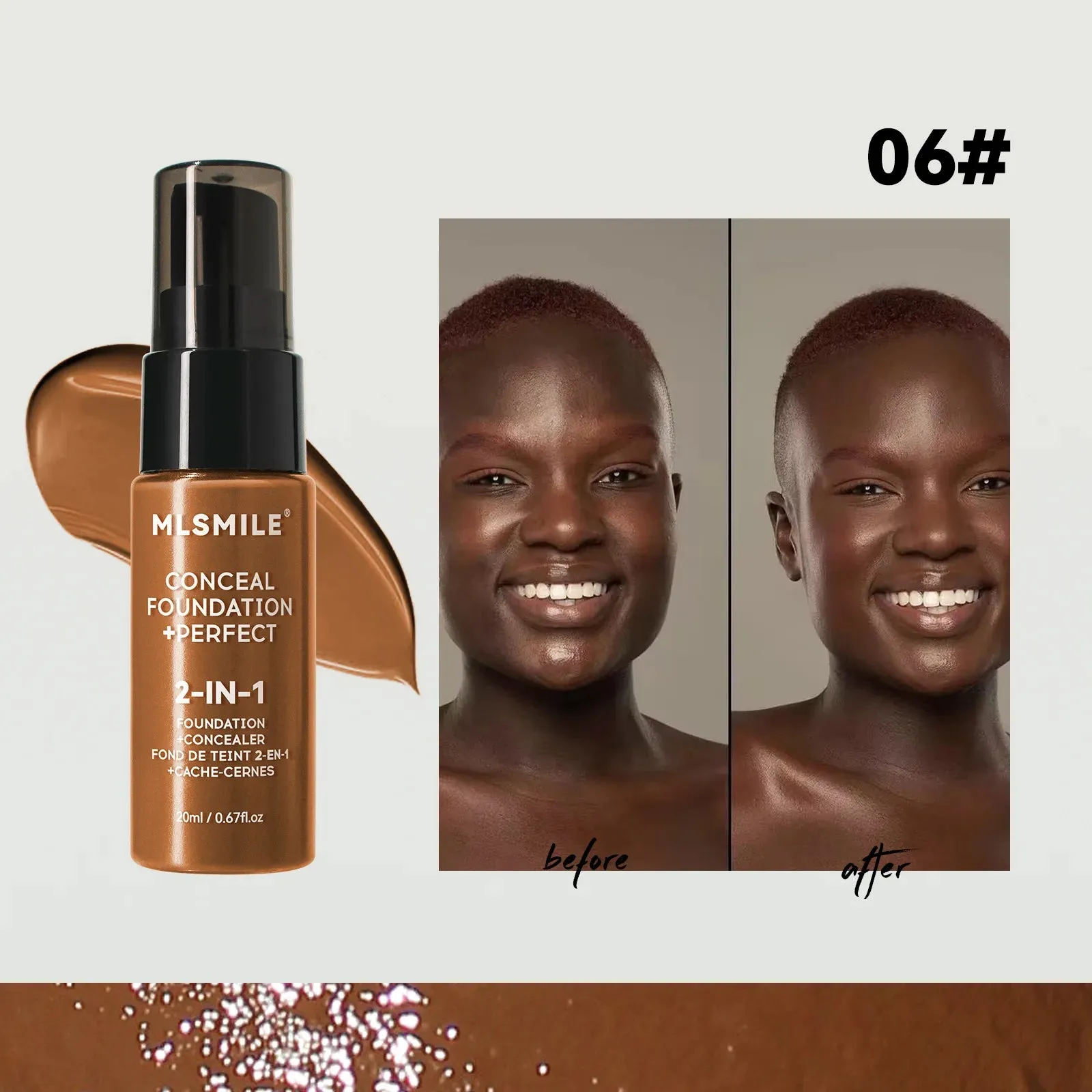 Concealer Matte Foundation BB Cream Oil Control