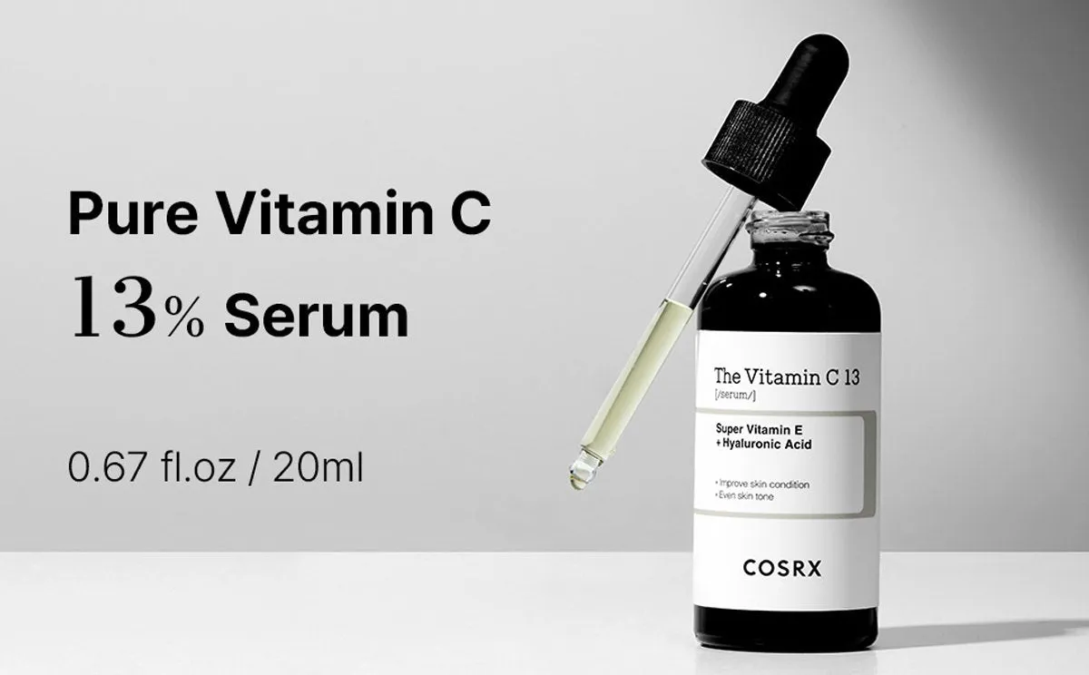 Cosrx The Vitamin C & Vitamin E & Hyaluronic Acid Serum 0.67oz/20ml