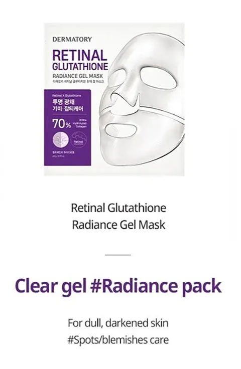 [Dermatory] Glutathione Gel Mask Sheet