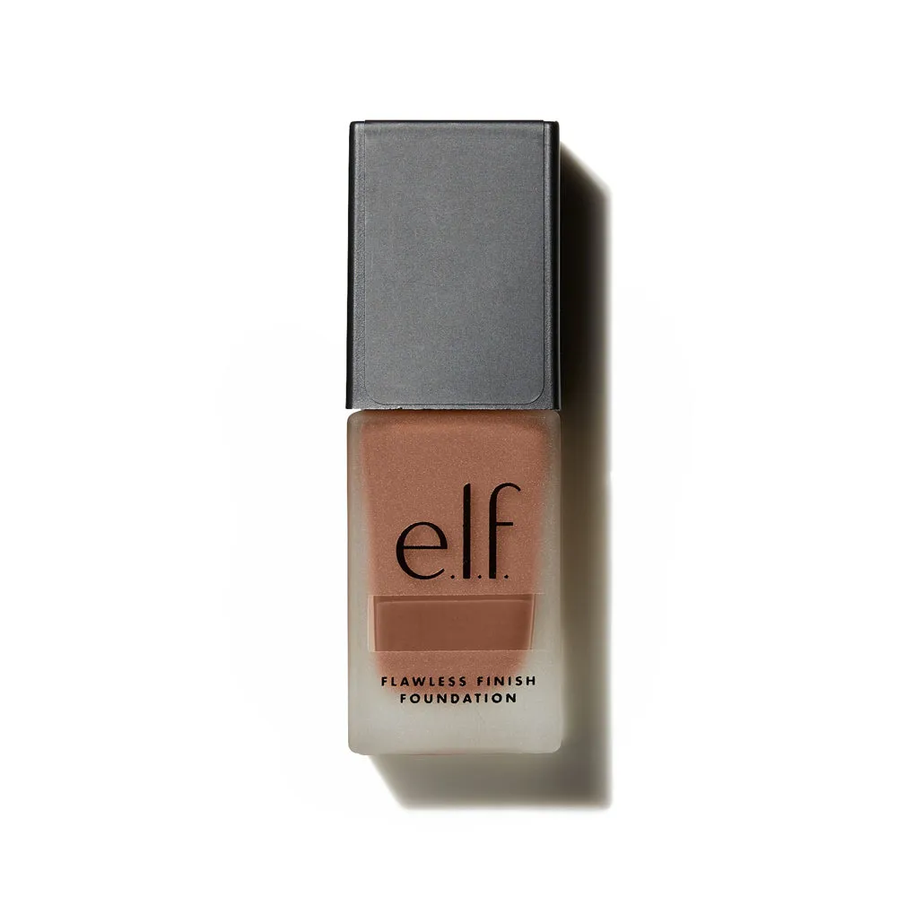 e.l.f. Flawless Finish Foundation, Lightweight & Medium Coverage, Semi-Matte Finish, Spice, 0.68 Fl Oz (20mL)