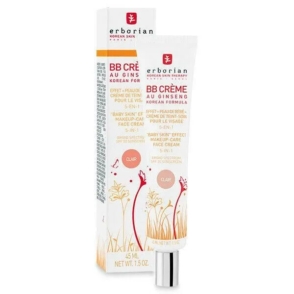 erborian Ginseng BB Cream Clair 15ml / 40ml