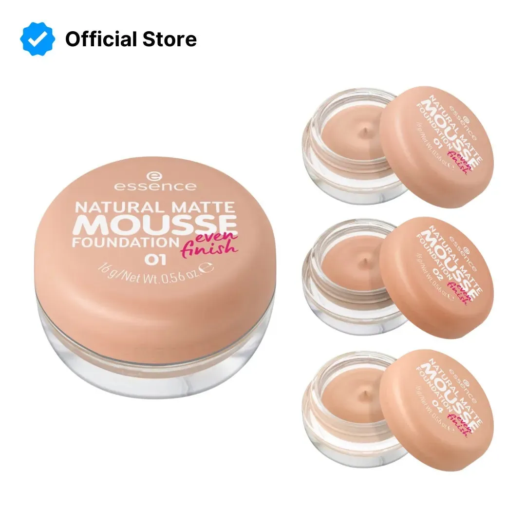 Essence Natural Matte Mousse Foundation