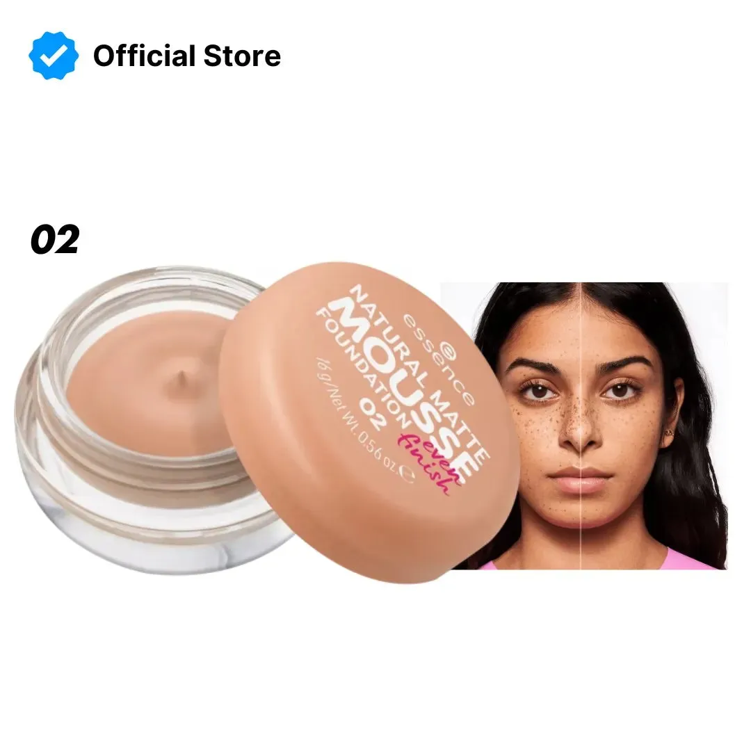 Essence Natural Matte Mousse Foundation