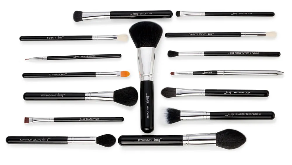 Essential 15 Pcs Makeup Brush Kit T092