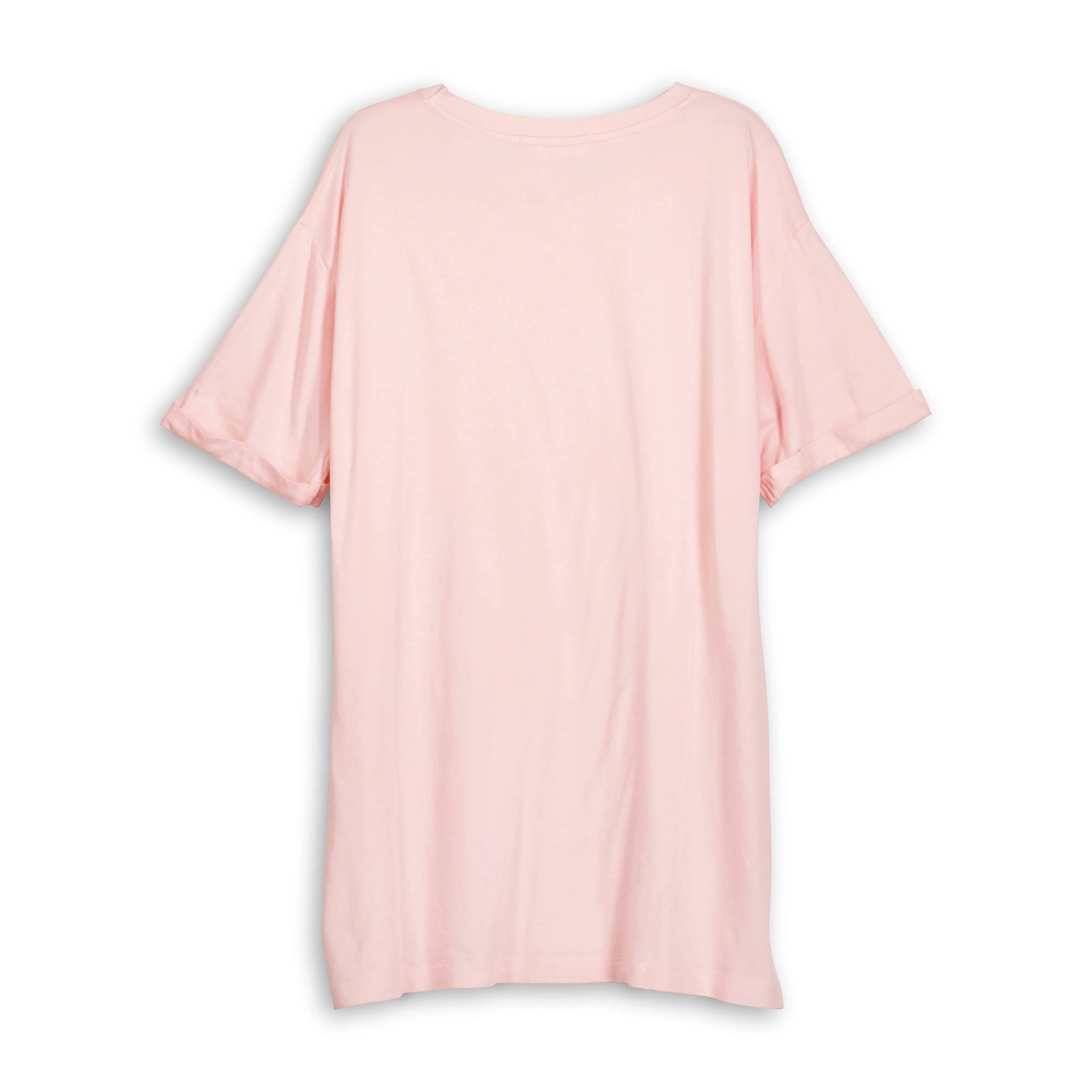 Essentials - Oversized Tee - Blush Pink