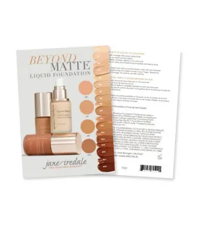 Free Beyond Matte™ Liquid Foundation Sample Card