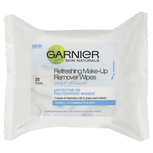 Garnier Skin Active Refreshing Make-up Remover Wipes Value Pack