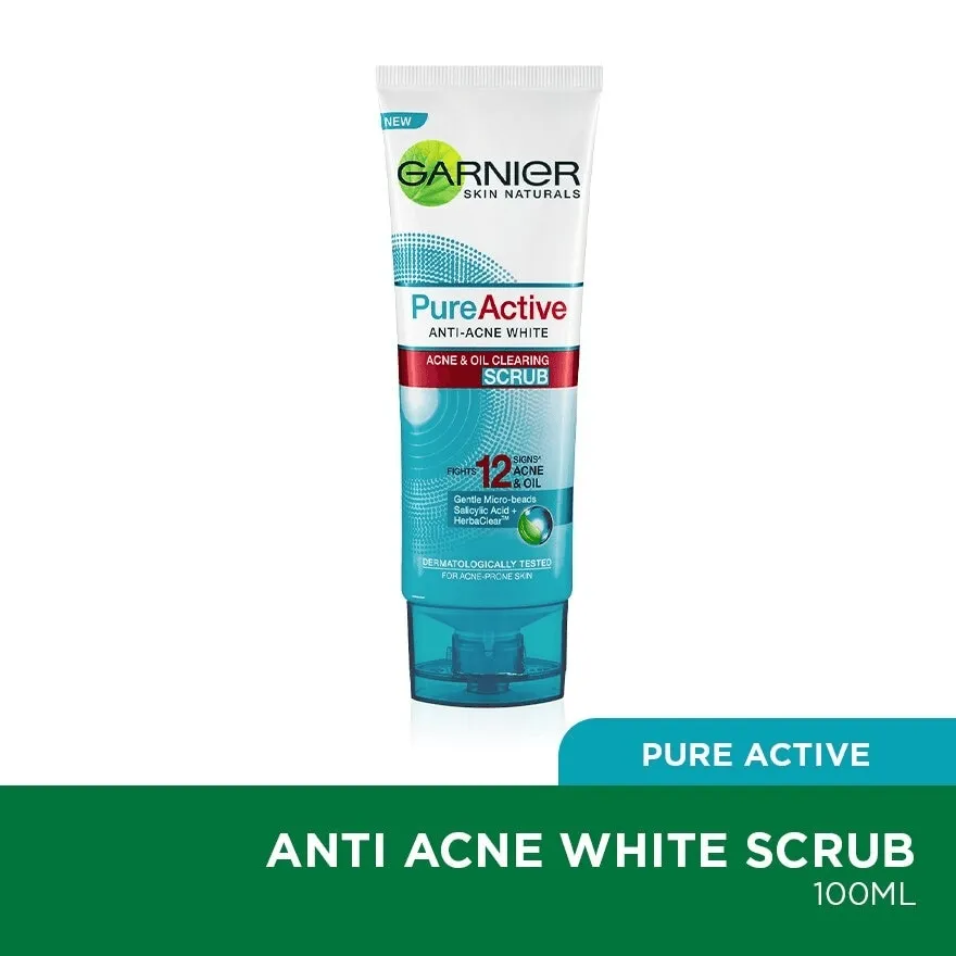 Garnier Skin Naturals Pure Active Clearing Scrub 100ml