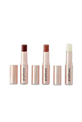 Goopgenes Clean Nourishing Lip Balm Trio