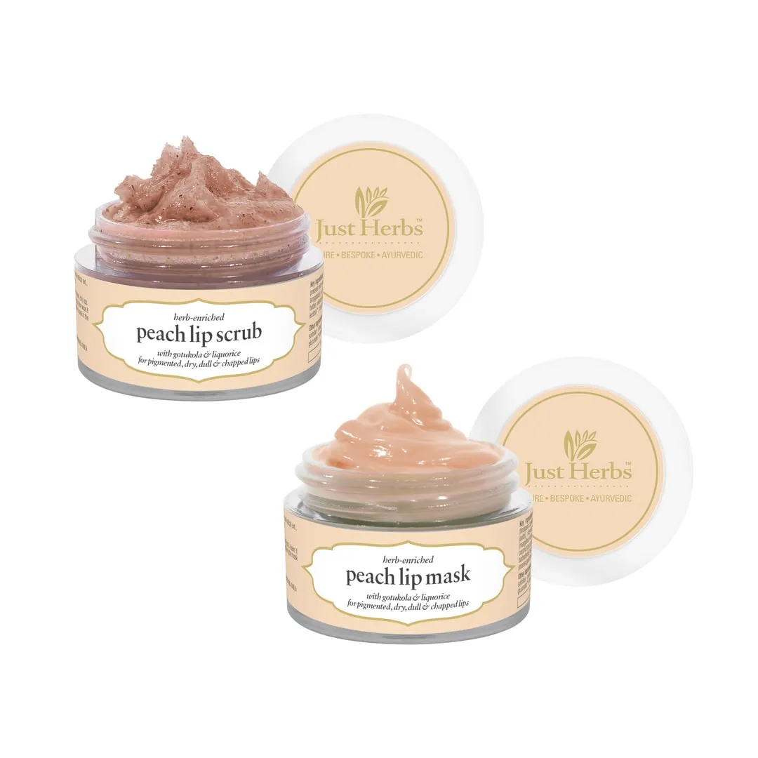 Herb Enriched Lip Scrub & Mask Duo