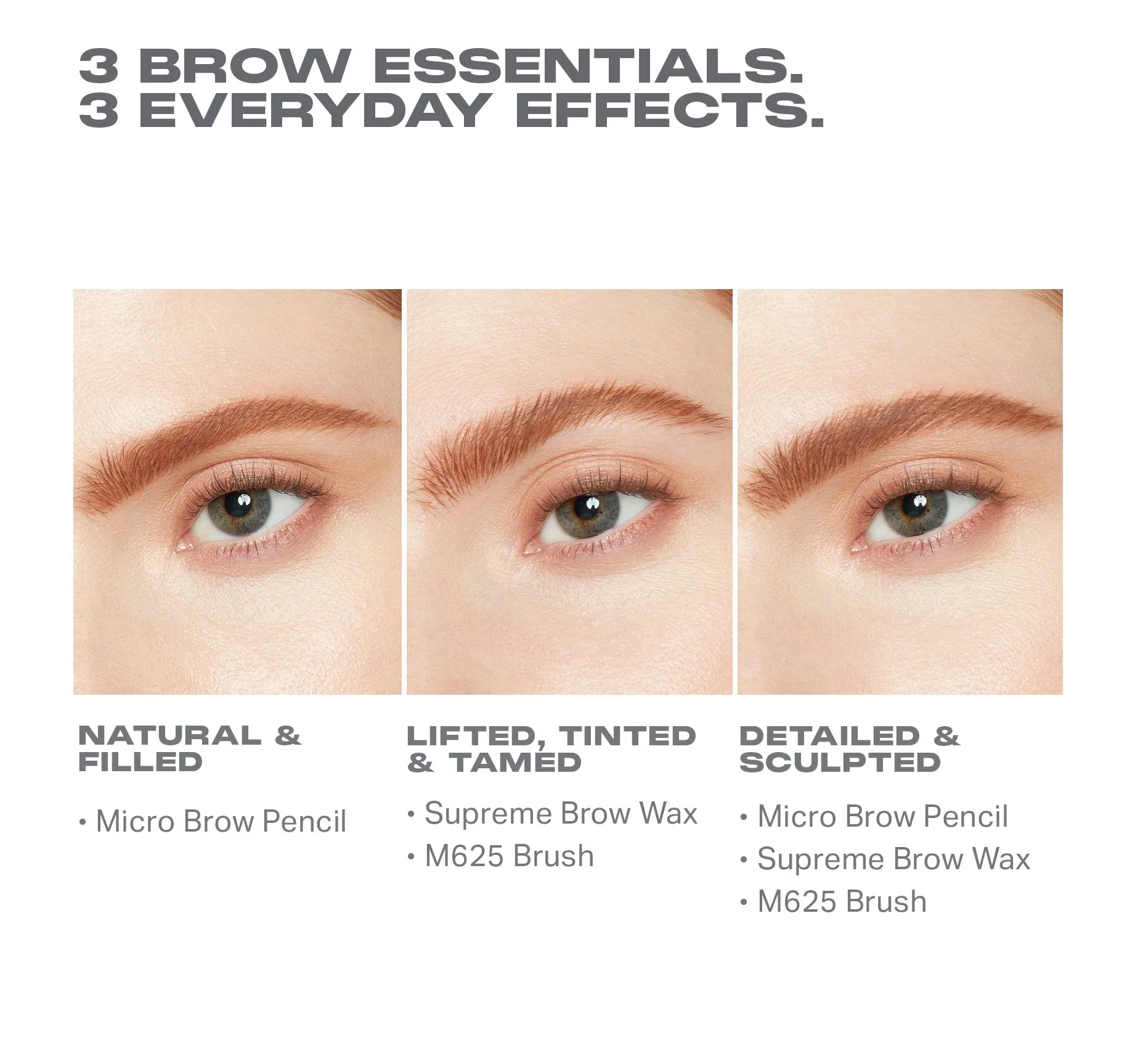 High Archiever Everyday Essentials Brow Kit - Almond