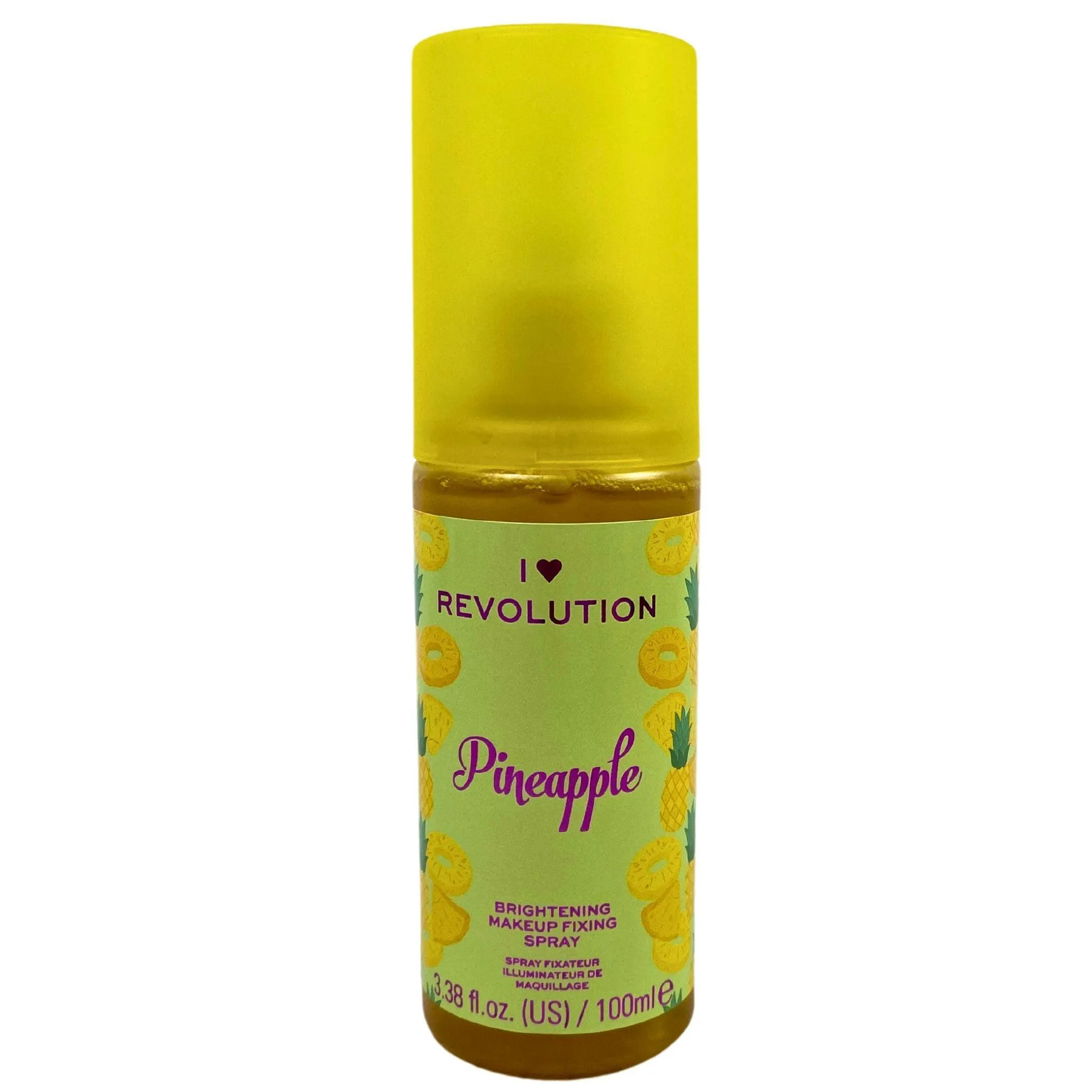 I Heart Revolution Pineapple Brightening Makeup Fixing Spray 3.38OZ (36 Pcs Lot)