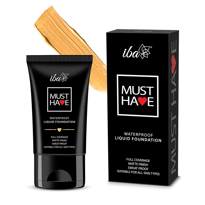 Iba Must Have Waterproof Liquid Foundation - Pure Ivory