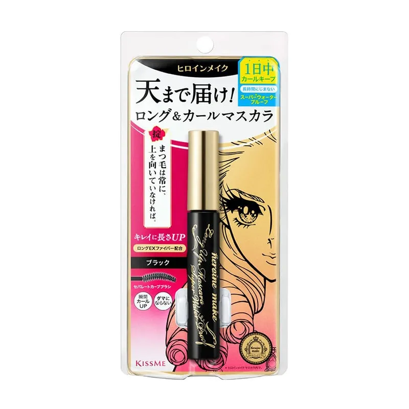 Kiss Me Heroine Make Mascara Super Waterproof #01 Black 6g