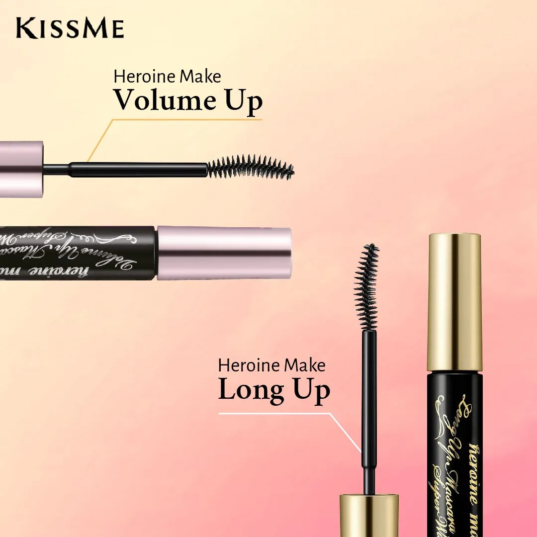 Kiss Me Heroine Make Mascara Super Waterproof #01 Black 6g