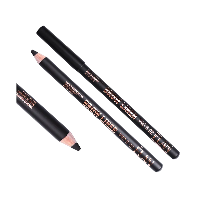 ÉLAN - Powder Eyebrow Pencil «Brow Liner Pro» B 02 Dark brown (Wholesale 3 pack, RRP $20.95 Each)