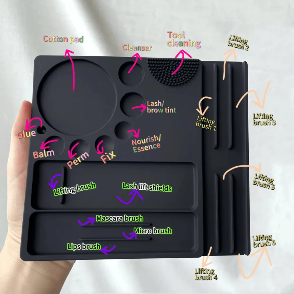 Lash Lift Silicone Palette - Super Big