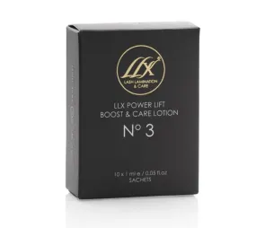 LLX Lash Lift Fast Set Boost & Care Lotion 3 - 10 Sachets