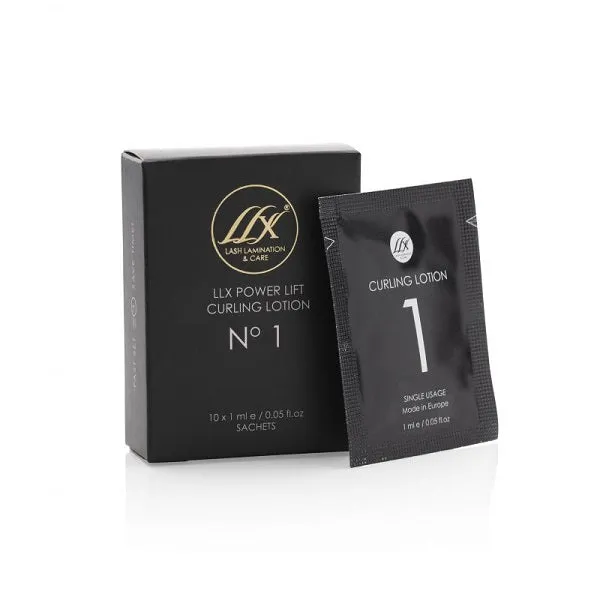 LLX Lash Lift Fast Set Curing Lotion 1 - 10 Sachets