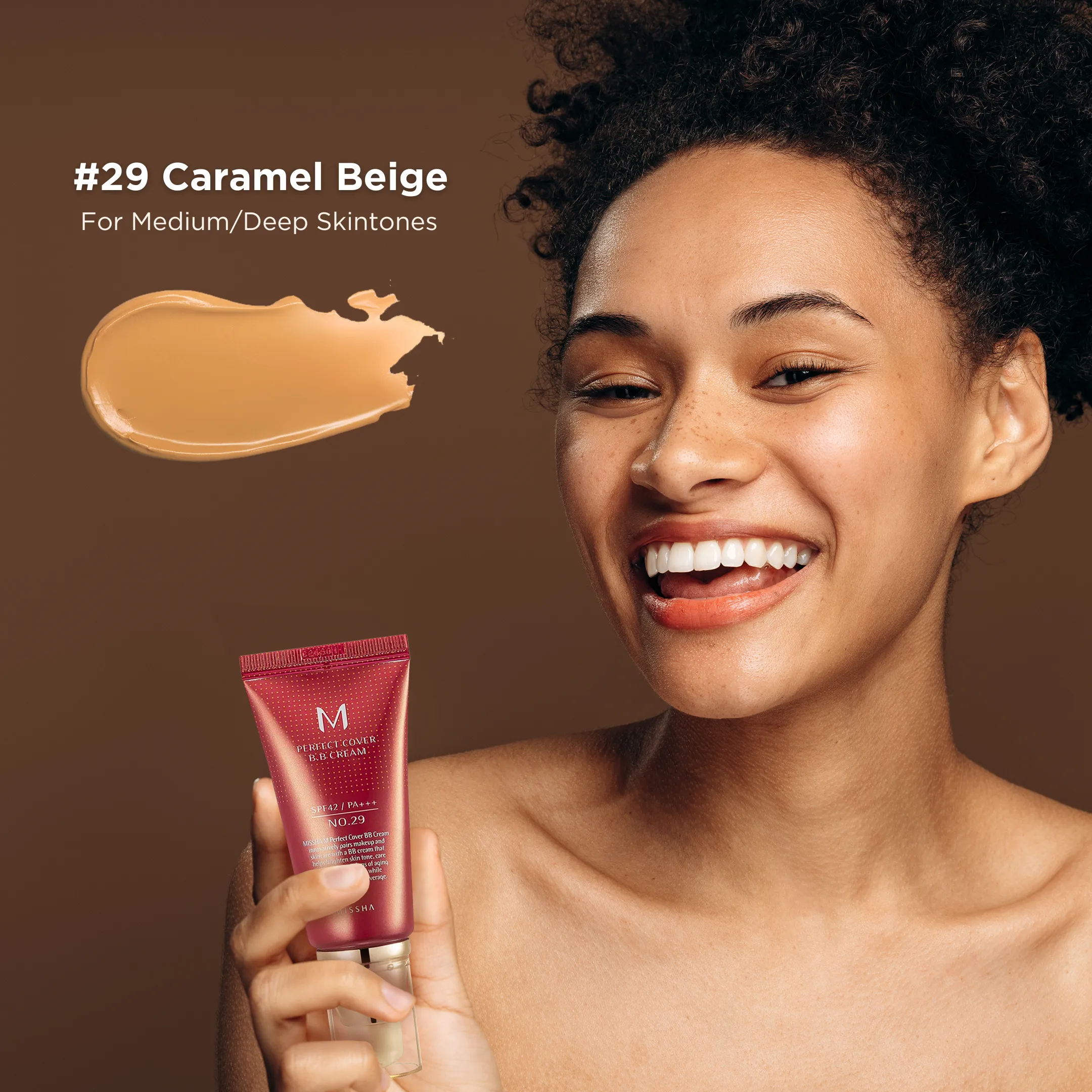 M Perfect Cover BB Cream SPF 42 PA    (29 Caramel Beige)