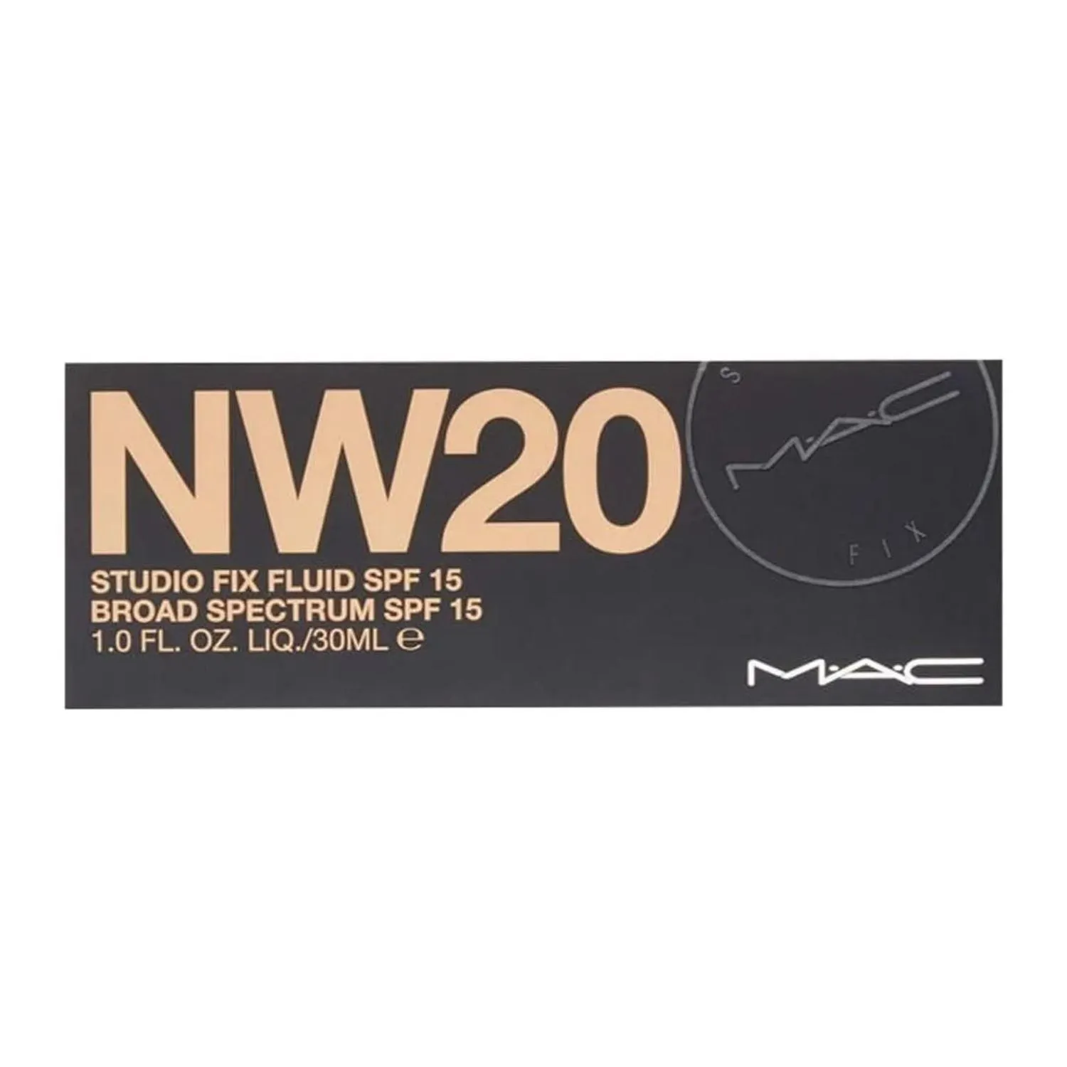 Mac Studio Fix Fluid SPF15 Foundation NW20 1 oz