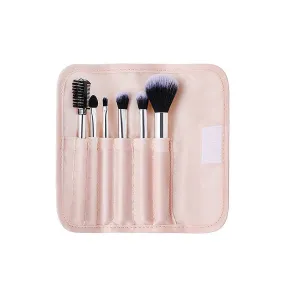 Makeup Brush Set Coral Orange