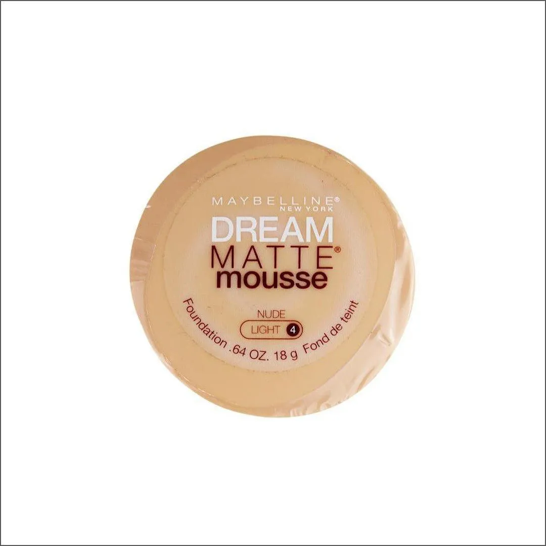 Maybelline Dream Mousse Nude Foundation