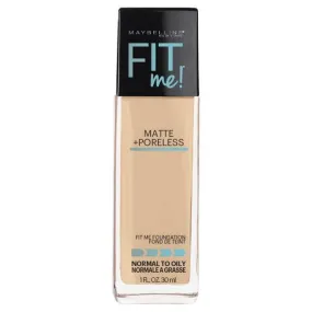 MAYBELLINE Fit Me Matte   Poreless Foundation - Creamy Beige #122