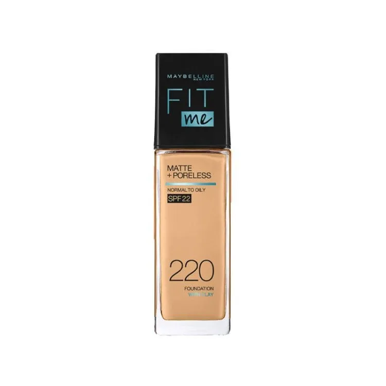 Maybelline Fit Me Matte   Poreless Foundation- Natural Beige 220