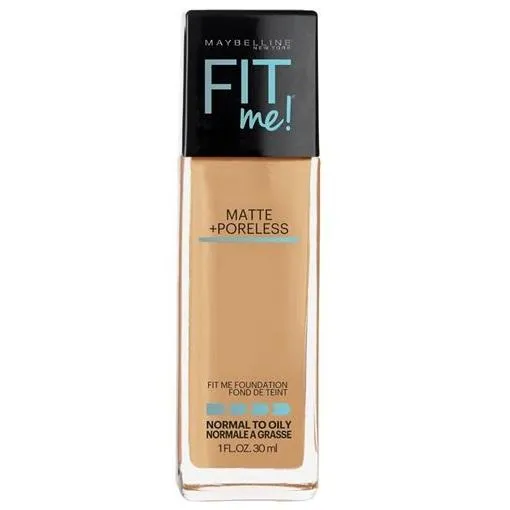 MAYBELLINE Fit Me Matte   Poreless Foundation - Warm Honey #322