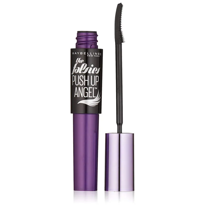 MAYBELLINE - The Falsies Push Up Angel Washable Mascara, Blackest Black - 0.33 fl. oz. (10 ml)